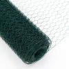 Large Size Galvanized Hexagonal Floral Green Chicken Wire, Outdoor Anti-Rust Chicken Wire Poultry Netting for Garden