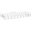 Dog Kennel Black 387.5 ft¬≤ Steel