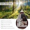 30 Inch Configurable Folding 4 Panel Wood Fence