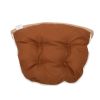 Collapsible Cat Tunnel Bed for Indoor Cats, Washable Cat Hide Tunnel with Hanging Toys and Cushion Mat, Coffee