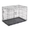 36" Pet Kennel Cat Dog Folding Steel Crate Animal Playpen Wire Metal