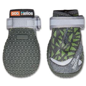 Dog Helios 'Surface' Premium Grip Performance Dog Shoes (Color: Green, size: large)