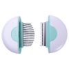 Pet Life 'LYNX' 2-in-1 Travel Connecting Grooming Pet Comb and Deshedder